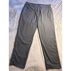 NIKE Golf Mens Plum Flat Front Tour Performance Dri Fit Golf Pants 38x32 Active